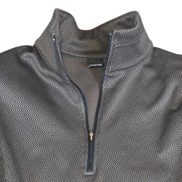 Kerrits Womens Medium Quarter Zip Equestrian Riding Pullover Top Diamond - Picture 1 of 6